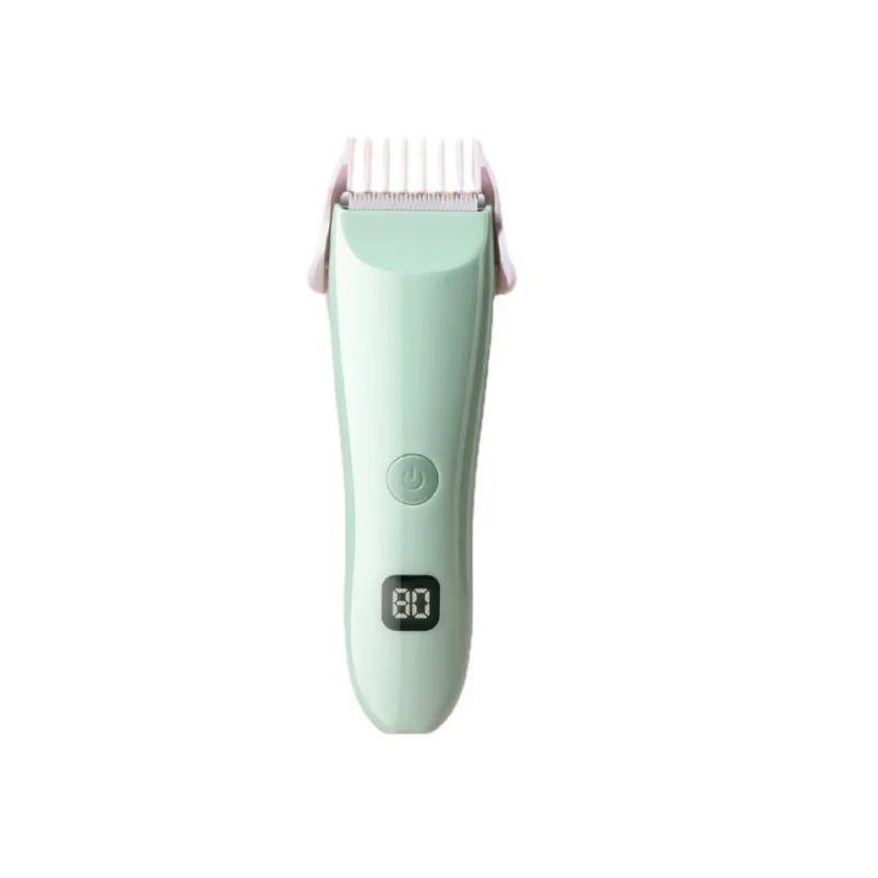 Children's Rechargeable Power Display Electric Clipper Universal Razor Electric Fader Can Be Washed for Babies Hair Clipper