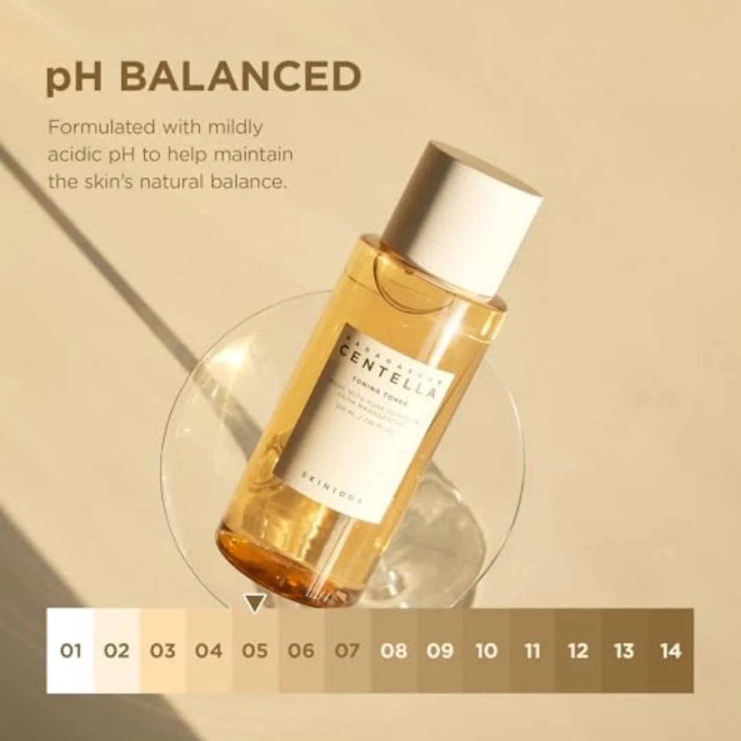 SKIN1004 Centella Toning Toner Korean Face Toner Madagascar Centella Asiatica Soothing Hydrating PHA Exfoliator Korean Skin Care