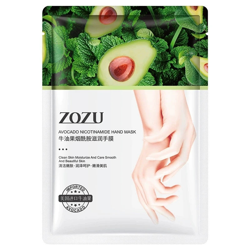 1/3/5 Pairs Avocado Hand Mask Hands skincare Masks Moisturizing Nourishing Hydrating Tendering Smoothing Hands Skin Care