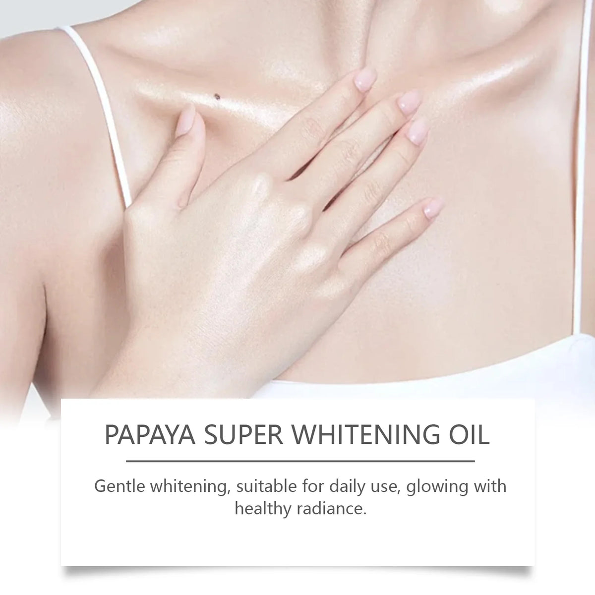 Papaya Whitening Body Oil Nourishing Brightening Skin Care Relaxing Muscle Smoothing Moisturizing Body Massage Skin Papaya Oil
