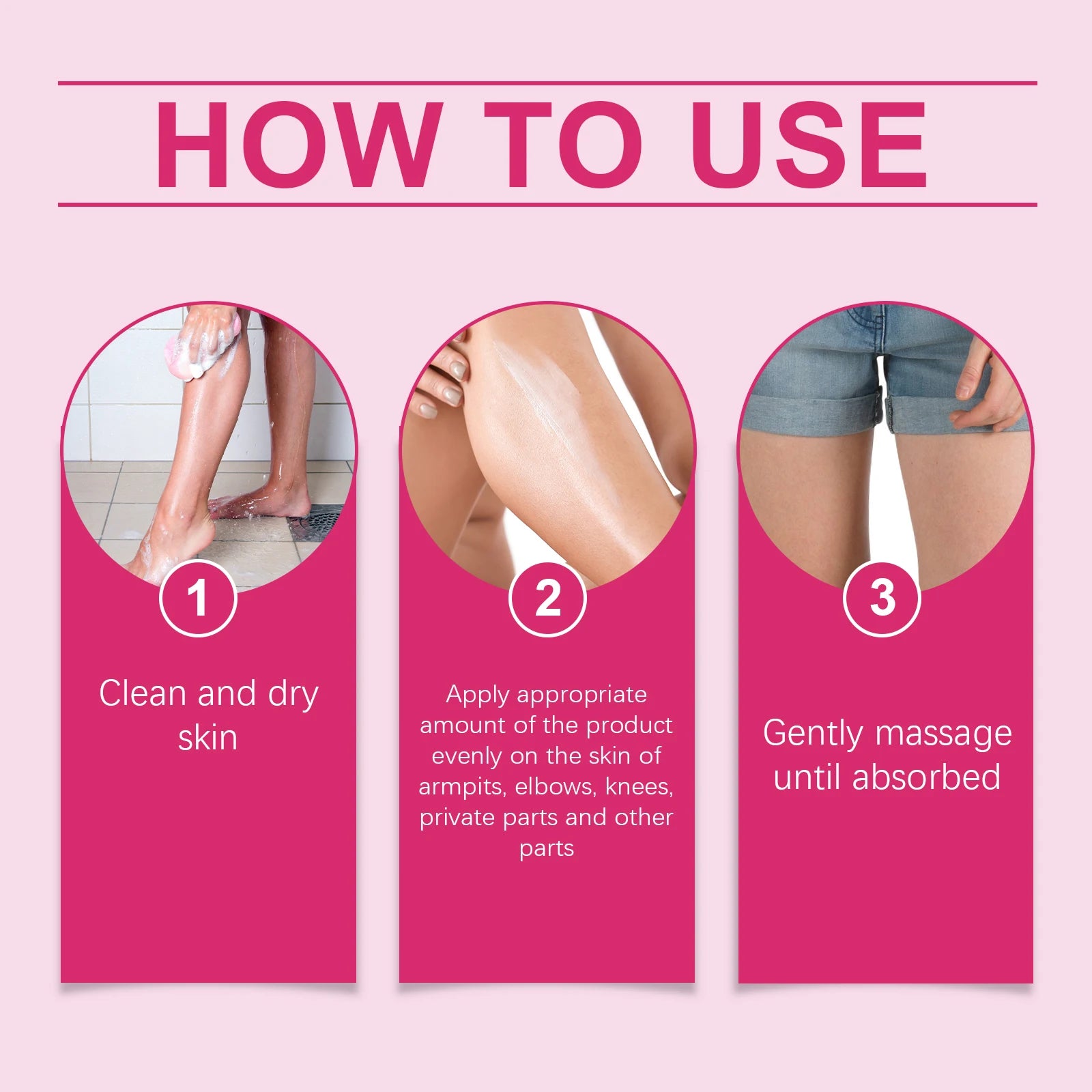 HOYGI Body Whitening Bleach Cream Brightening Underarm Elbow Knees Joint Removal Intimate Parts Dark Spots Melanin Body Lotion