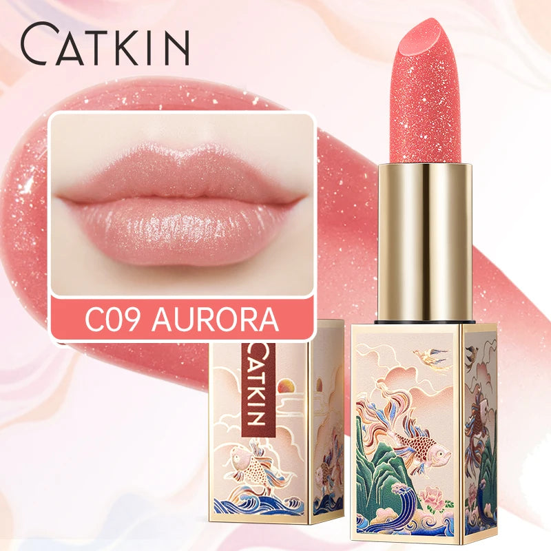 CATKIN SPARKLING LIP BALM MOONLIGHT COLOR-CHANGING LIP STICK - NEW SERIES