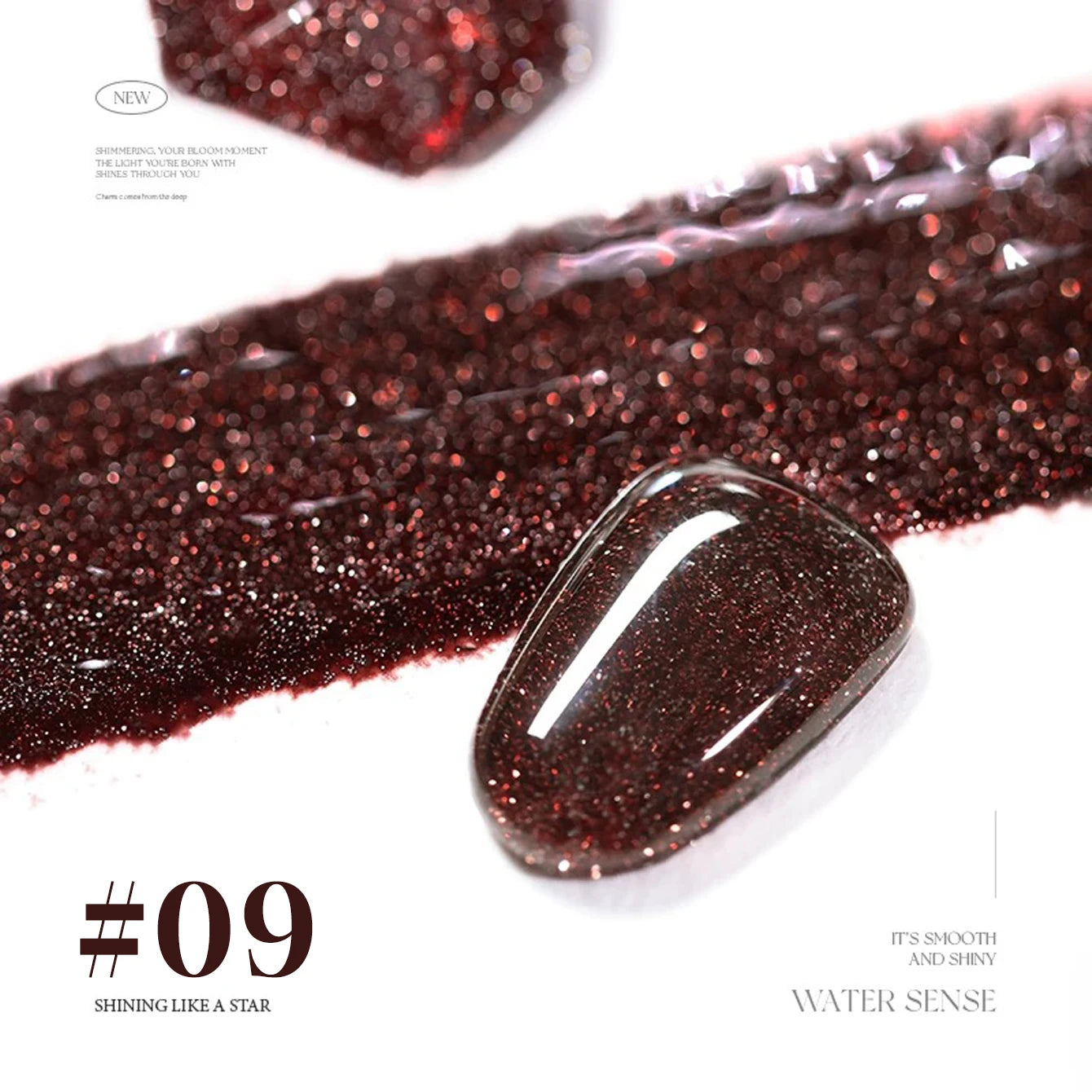 MIANEL 12ML Rock Sugar Crushed Diamond Gel Nail Polish Pink Glitter Nail Polish Top Selling Pink Nails Summer Nails 1-12pcs