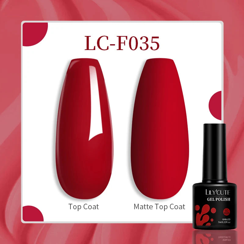 LILYCUTE 7ML Auroras Glitter Thermal Gel Nail Polish Temperature Color Changing Semi Permanent Soak Off Nail Art UV Gel Varnish