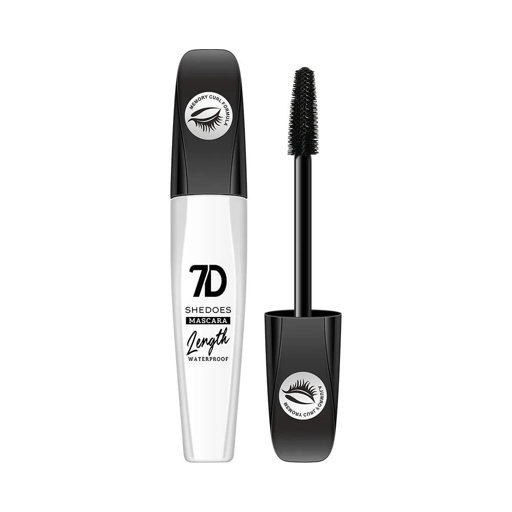 1/2/3PCS 7D Waterproof Mascara Long Lasting Smudge-proof Non-flaking Lengthen Volumizing Lifting Curling Mascara Eyelash Makeup
