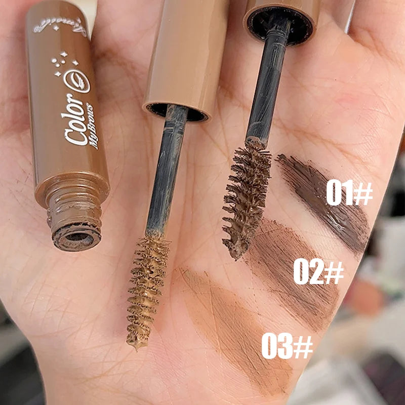 Natural Color Enhancement, Plump Eyebrow Dye Paste, Long-Lasting Waterproof Eyebrow Tattoo Dye, Cosmetics in 3 Colors