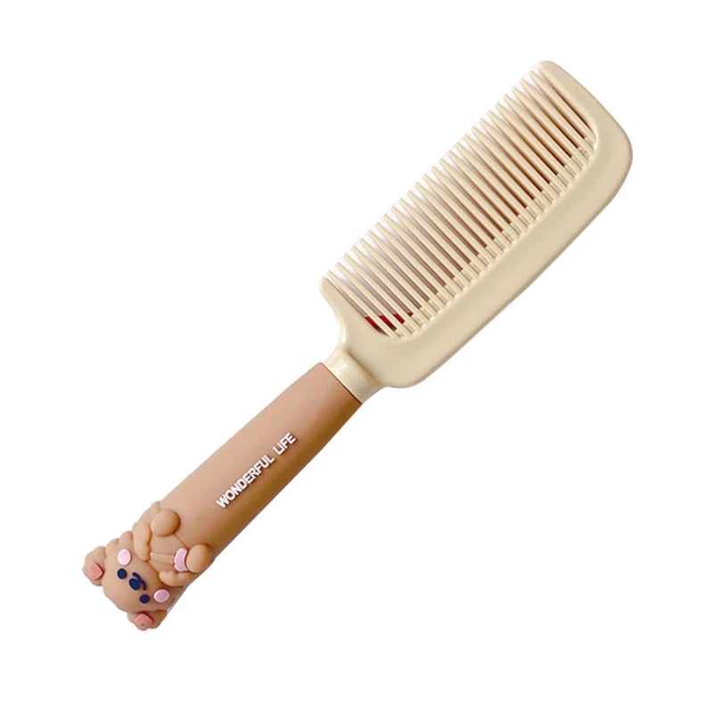 Baby Hair Brush & Comb Set Children Hair Brush Soft Nylon Bristle Cradle Caps Hair Brush for Toddler Infant  Massage