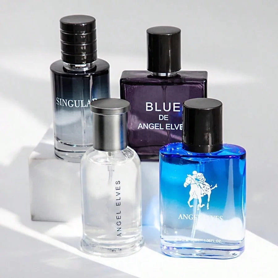 Fresh Lemon Men’s Cologne Set – 4-in-1 Long-Lasting Fragrance Kit Perfect Gift for Men