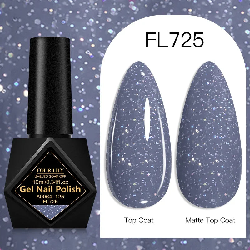 10ml Gel Nail Polish 162 Colors Nail Supplies Vernis Semi Permanent Nail Art Manicure Soak Off LED UV Gel Nail Varnishes Summer
