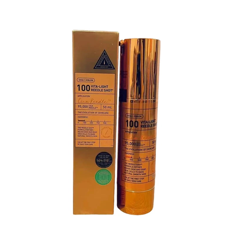 Vita-Light Reedle Serum With Vitamin C Capsules & Vitamin E Korean Skin Booster Enhances Skin Texture Intense Overnight Glowing