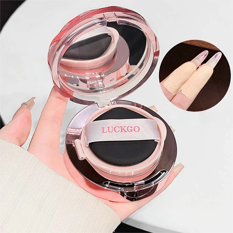 Korean Hydrating Air Cushion BB Cream Concealer Light Natural Foundation Moisturizing Lasting No Stuck Waterproof and Sweatproof