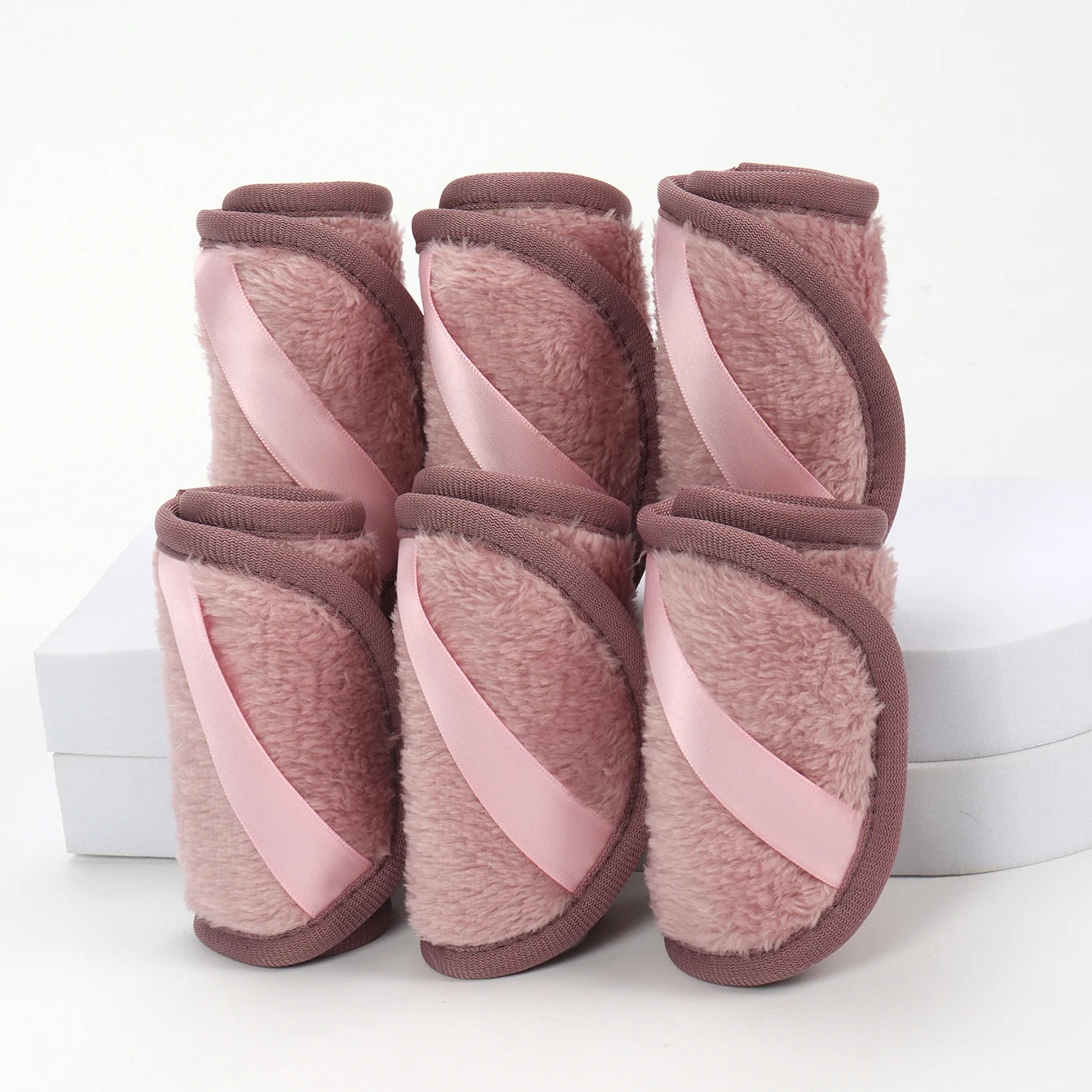 1020 Long Bandage Cleaning Wipes 6Pcs, Machine Washable, Reusable Makeup Remover Tools, Suitable for All Skin Types