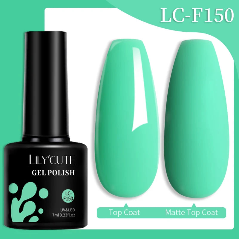 LILYCUTE 7ML Ocean Blue Cat Magnetic Gel Nail Polish Sparkling Glimmer Gel Polish Semi Permanent UV Magnet Gel Varnish Nail Art