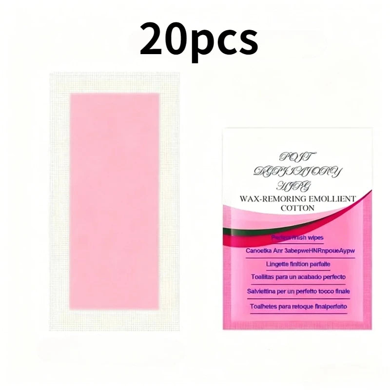 Painless Fast Hair Removal Wax Strips Waxing Wipe Sticker Professional Facial Body Leg Lip Hairs Remove Wax Paper Women Men Use