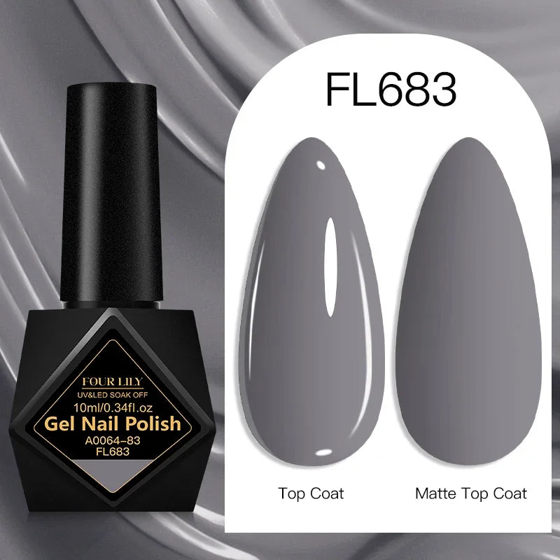 10ml Gel Nail Polish 162 Colors Nail Supplies Vernis Semi Permanent Nail Art Manicure Soak Off LED UV Gel Nail Varnishes Summer