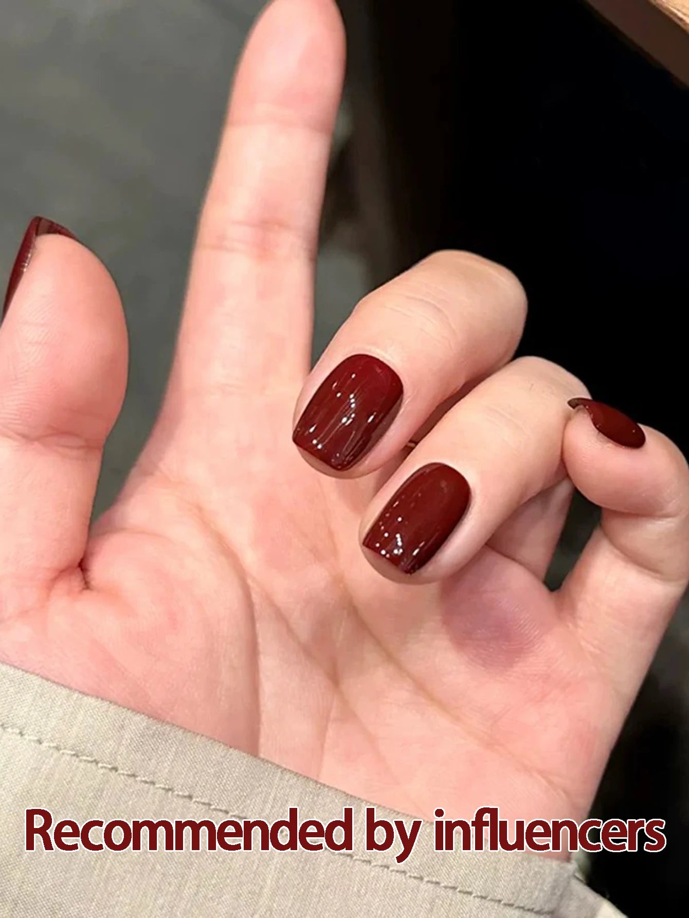 MN 1-12pcs 12ML Winter Popular Gel Nail Polish 2026 Whitening Dark Brown Wine Red Nails Nail Salon Red Nails Valentine Day Nails