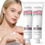 1/2pcs SADOER Niacinamide Arbutin Hand Cream Moisturizing Non Greasy Nourishing Anti Dry Crack Hydrating Hands Skin Care