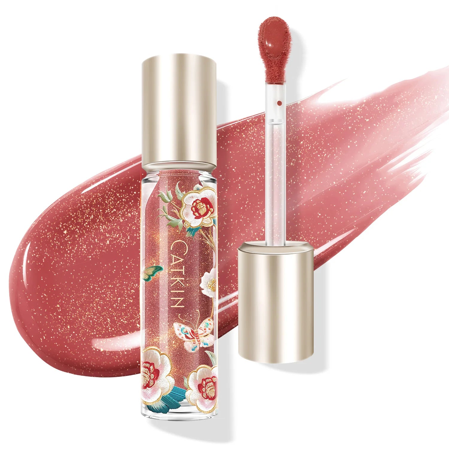 CATKIN Lip Essence Lipstick Lip Glaze Mirror Water Gloss Lip Gloss Moisturizing Glass Dudu Lip Lotion Lip Gloss 3.5g