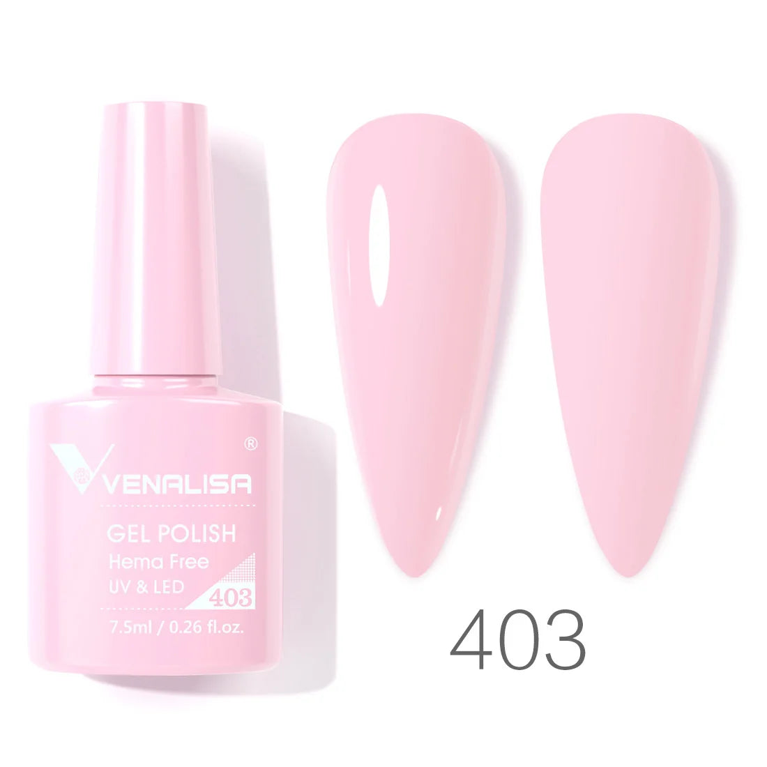 VENALISA Reinforce Thick Base Nail Gel Polish Tempered Nowipe Semi Permanent Gellack 7.5ml Soak off UV LED Organic Gel Varnish