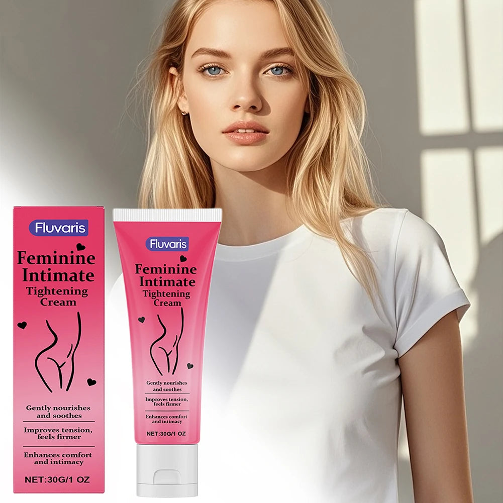 Feminines Intimate Tightening Cream Natural Ingredients Gentle On Skin Restores Skin Elasticity Non-Greasy Feel For Body Care