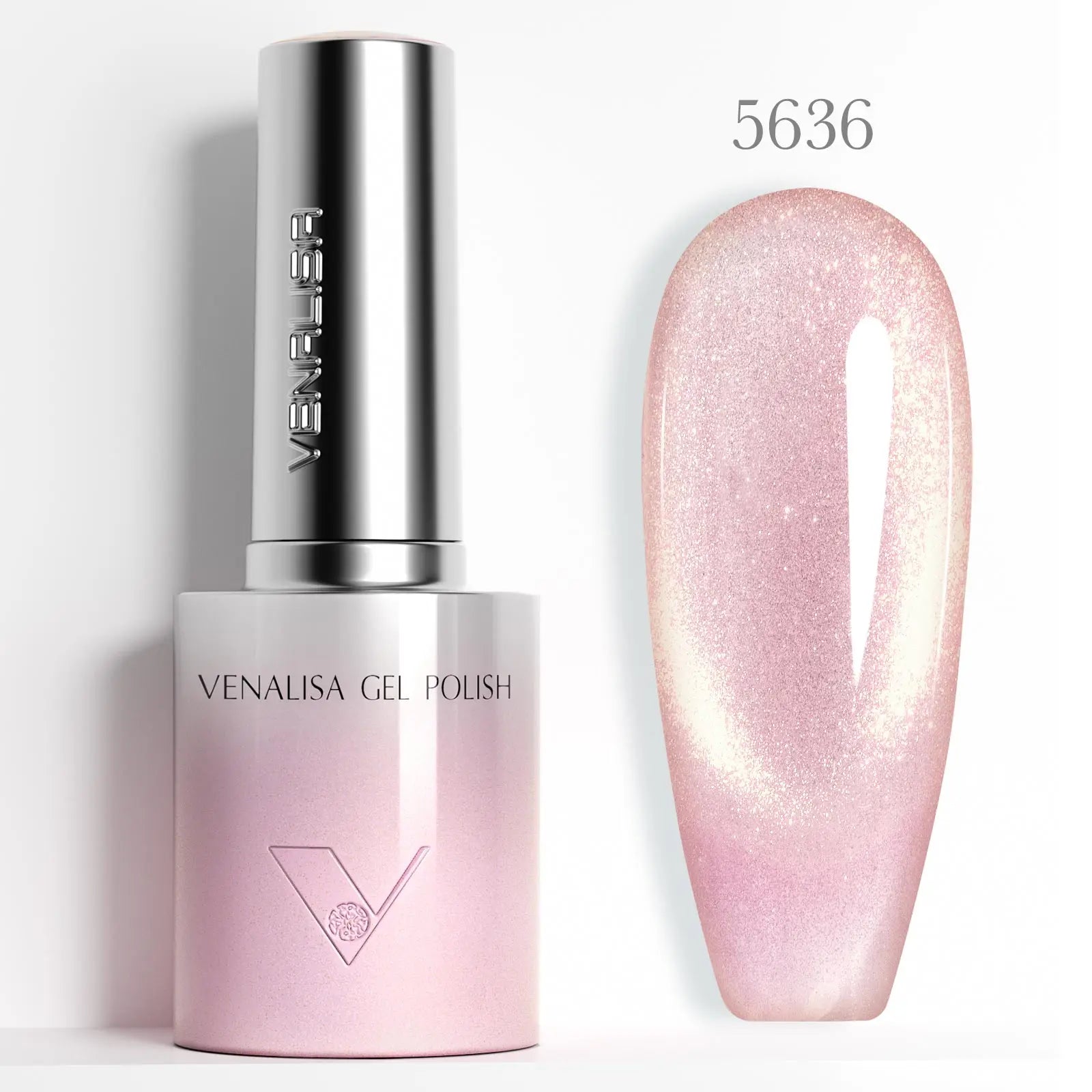 Venalisa 10ml Hema & TPO Free Ultra Cat Eye Effect Nail Gel Polish Soak Off UV LED Long Wear Sparkle Bling Gel Varnish