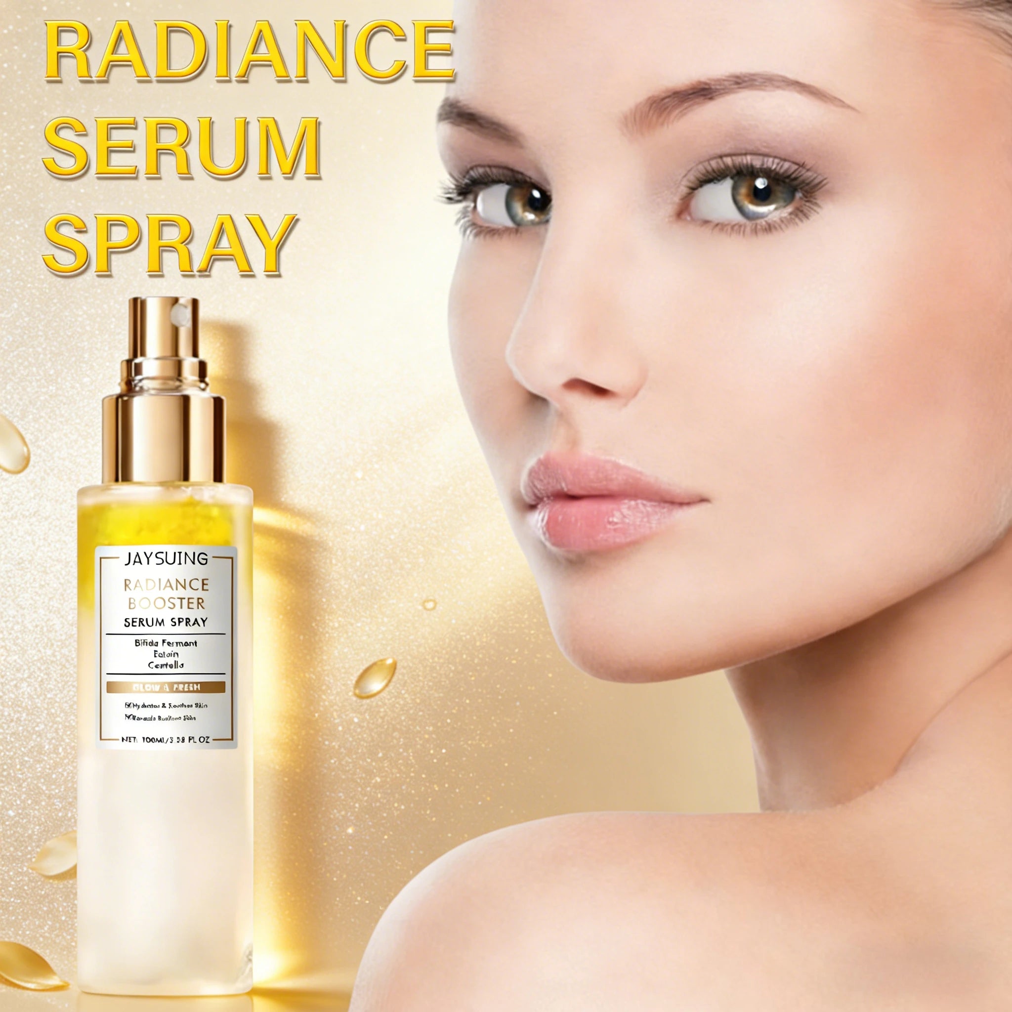 Radiance Booster Serum Spray Moisturizing Relief For Sensitive Skin Nourishing Face Mist Even Skin Tone Winter Skincare
