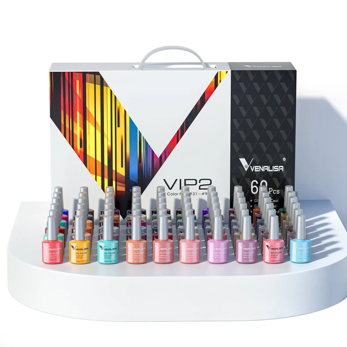 VENALISA VIP4 Kit Nail Gel Polish TPO FREE Full Coverage 36/60 Color Gel Pigment Professional Nail Art Long-lasting Gel Varnish
