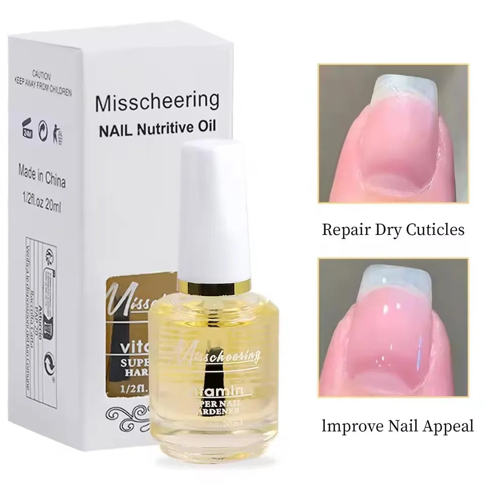 12/20ml Strong Nail Strengthener Calcium Protein Formula Strong Nails Hardener Protect Soft Thin Nails High Quality Repair Suppl