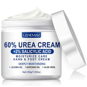 60% Urea Cream Hand & Foot, Moisturizing Cream Rich in Salicylic Acid and Glycerin , Suitable for Dry, Rough, Cracked Heels