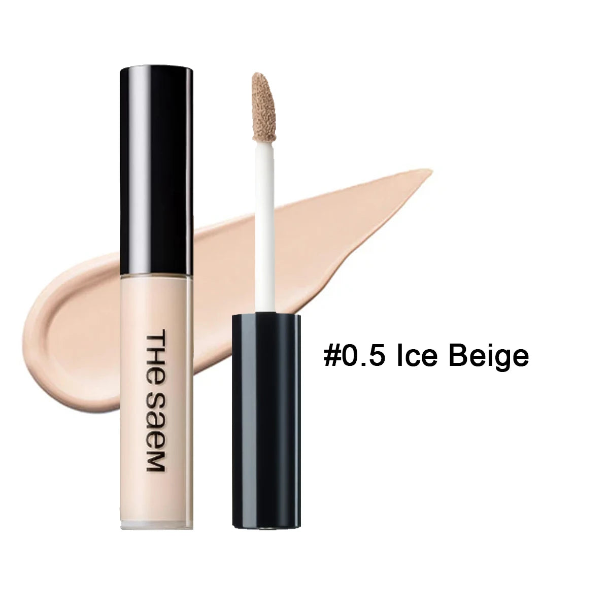 The Saem Cover Perfection Tip Concealer,Smooth Texture,Luxury Makeup,Long-Lasting & Non-Creasing,Korean Cosmetic,Korean Makeup