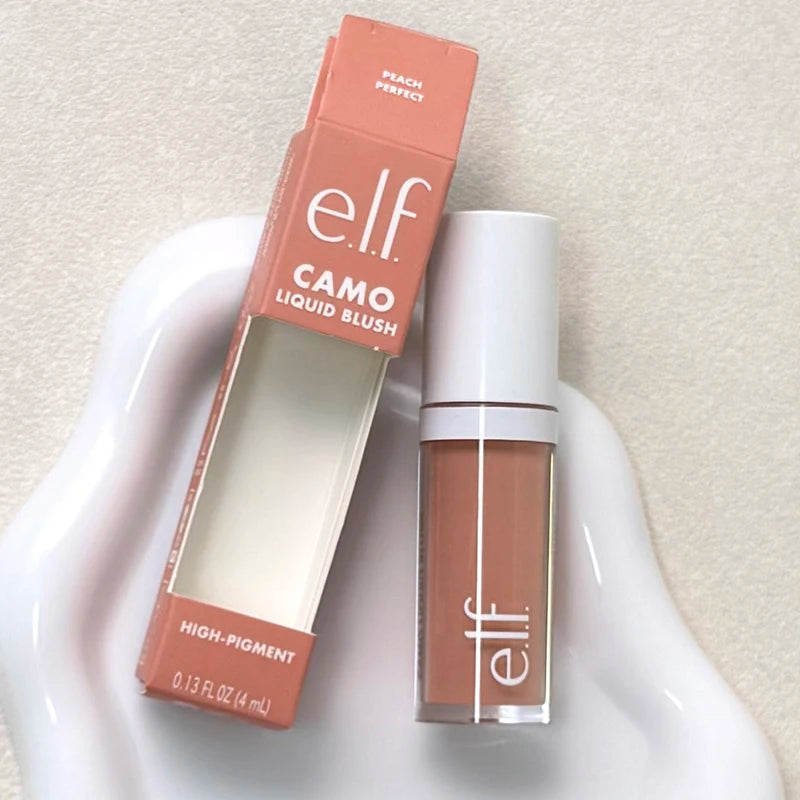 Elf Makeup Base Gel Primer 24ml Lasting Moisturizing Hydrating Lightweight Makeup CHEEKY LYCHEE Liquid Blusher Facial Cosmetics