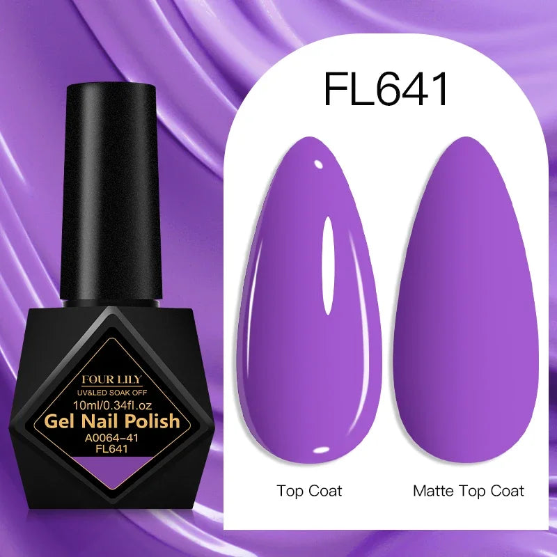 10ml Gel Nail Polish 162 Colors Nail Supplies Vernis Semi Permanent Nail Art Manicure Soak Off LED UV Gel Nail Varnishes Summer