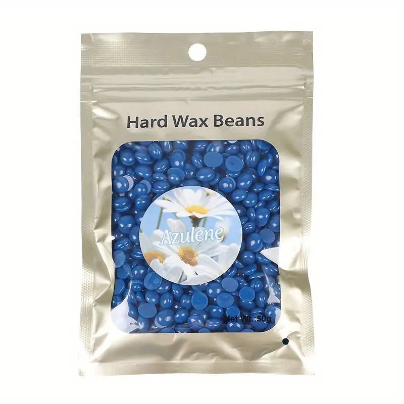50g Hot Wax Hair Removal Depilatory Waxing Wax Beads for Wax Heater Painless for Body Hairs Removal Beans