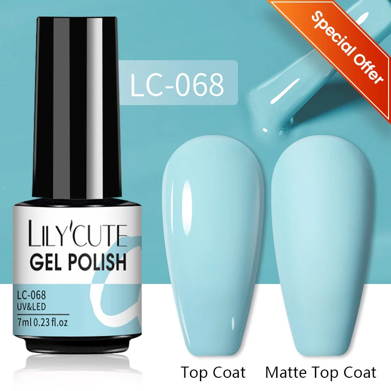 LILYCUTE 7ML Jelly Nude Pink Quick Extension Gel Nail Polish Transparent  Finger Prolong Long Lasting Construction Gel Varnish