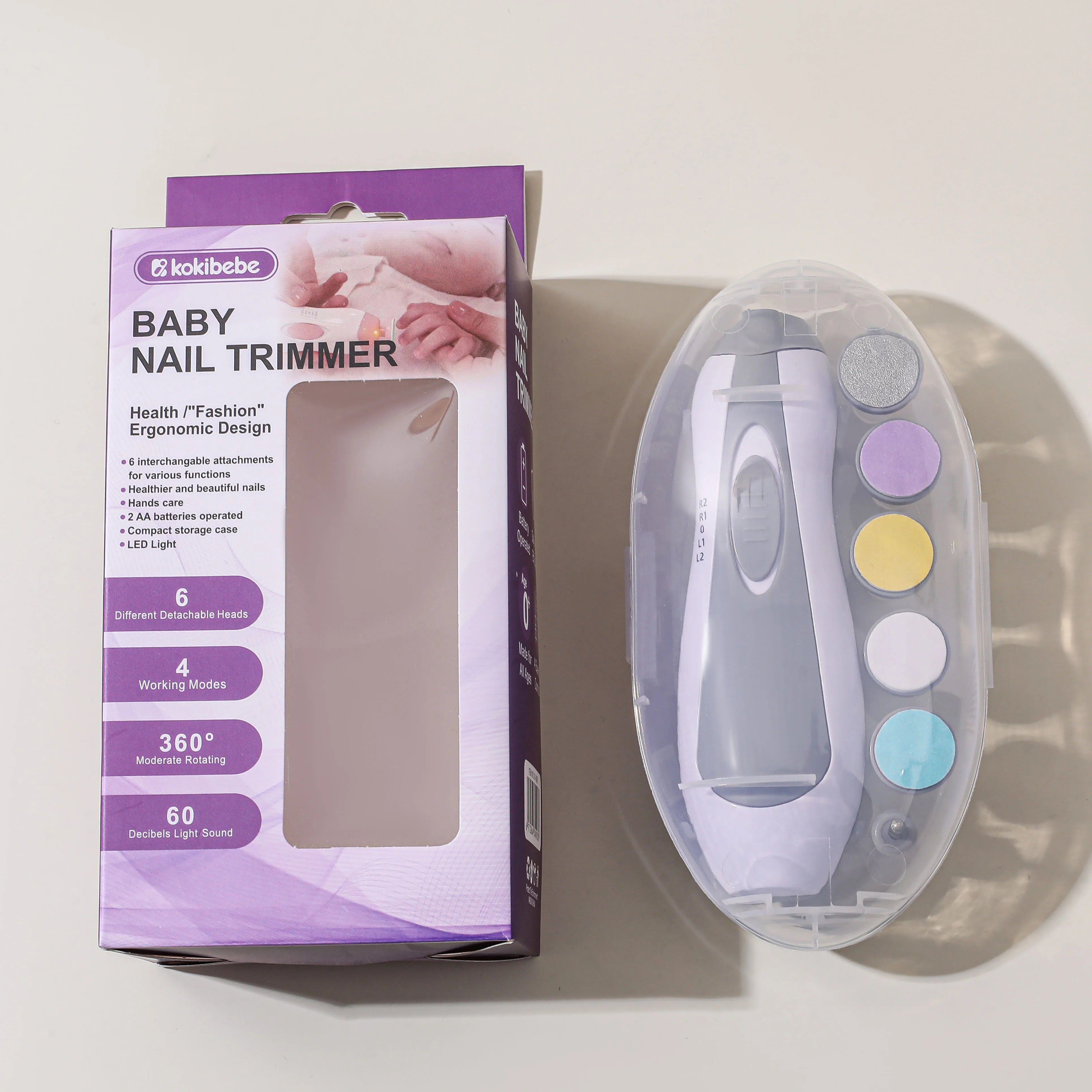 Multifunctional Electric Baby Cutter Trimmer Manicure Tool Set Baby CareNail Trimmer Baby Nail File Clippers Toes Fingernail