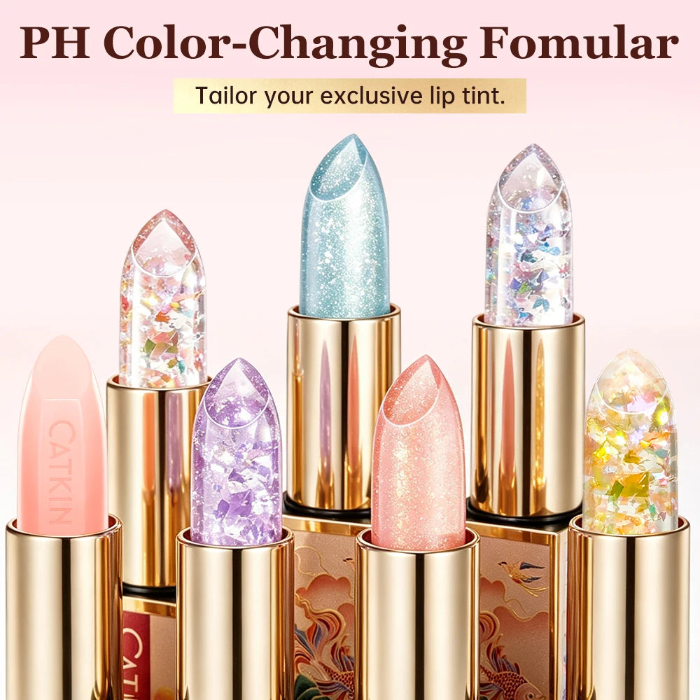 CATKIN Lipstick Colored Lip Balm Moisturizing Long Lasting Anti-Cracking  Repair Nourishing Hydrating  Lips Skin Care