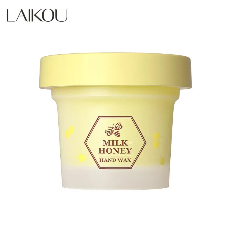 Cherry Blossom Honey Milk Hand Wax Moisturizing Hand Mask Exfoliating Dead Skin Nourishing Smoothing Dry Rough Hands Repair