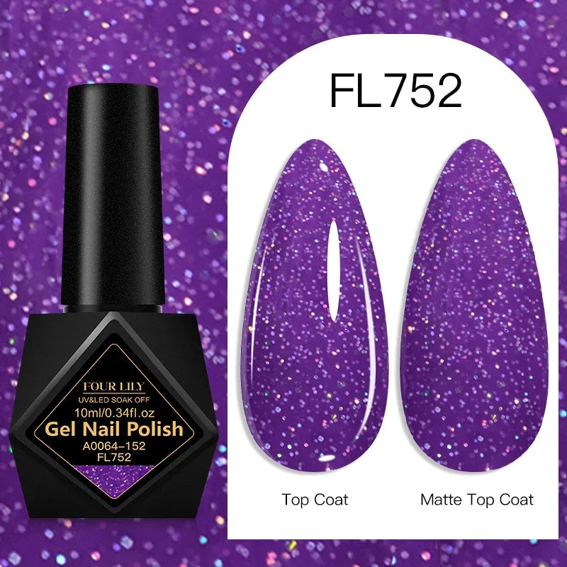 10ml Gel Nail Polish 162 Colors Nail Supplies Vernis Semi Permanent Nail Art Manicure Soak Off LED UV Gel Nail Varnishes Summer