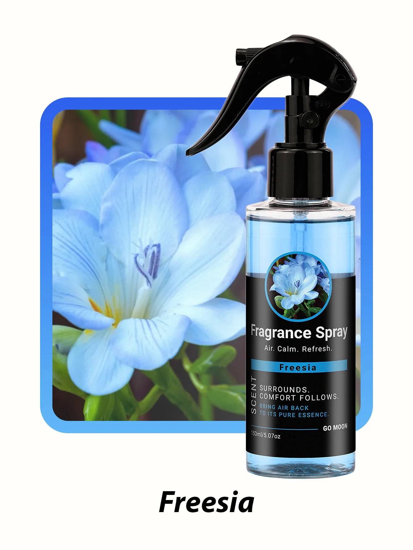 150ml large-capacity fragrance spray, home/car/clothing air freshening spray, 9 scents to choose from