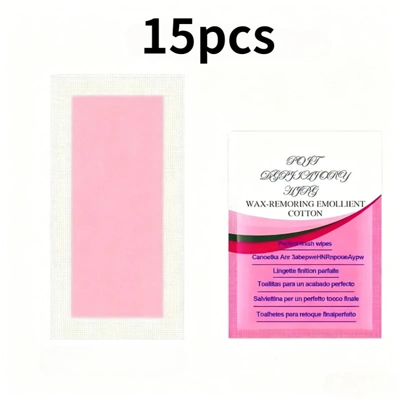 Painless Fast Hair Removal Wax Strips Waxing Wipe Sticker Professional Facial Body Leg Lip Hairs Remove Wax Paper Women Men Use
