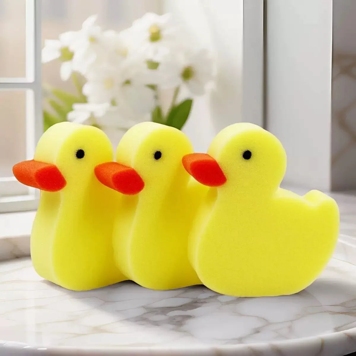 1/3pcs Baby Bath Sponge Children Animal Shape Sponge Wipe Newborn Cartoon Duck Bath Towel Baby Supplies Bath Baby Stuff