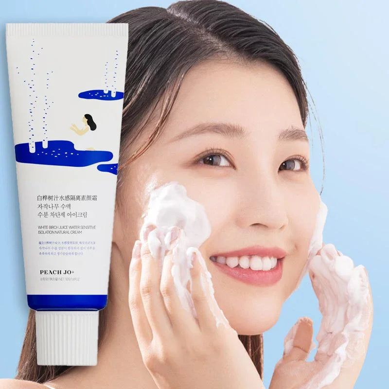 Korean Birch Sap Makeup Base Lightweight Texture Moisturizing Makeup Primer Naturally Brightens Skin Tone Refreshing Lightweight