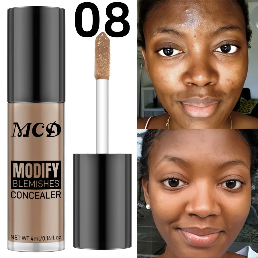 8 colors Liquid Foundation Effective Concealer Waterproof Profession Sweat-resistant Makeup Face Base for Women Cosmetics Oil Co