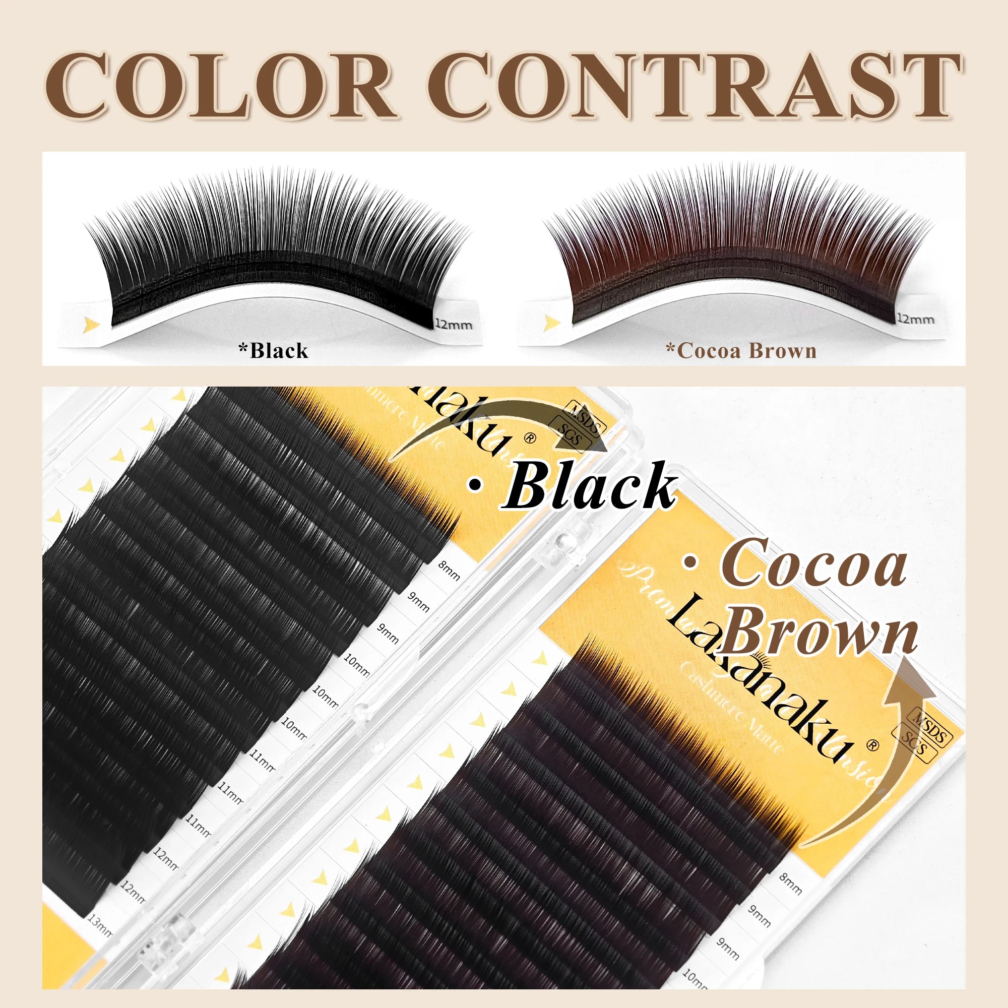 Abonnie UJ UB Spike Lashes Camellia Eyelashes Pre-Bundled Eyeash Extensions Automatic Flowering Lash LB Eyelash