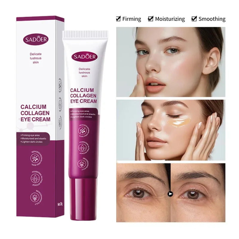 Instant Eye Bag Reduce Eye Cream Anti Fat Particles Dark Circles Puffiness Fade Fine Lines Lift Brighten Korean Beauty Eye Care