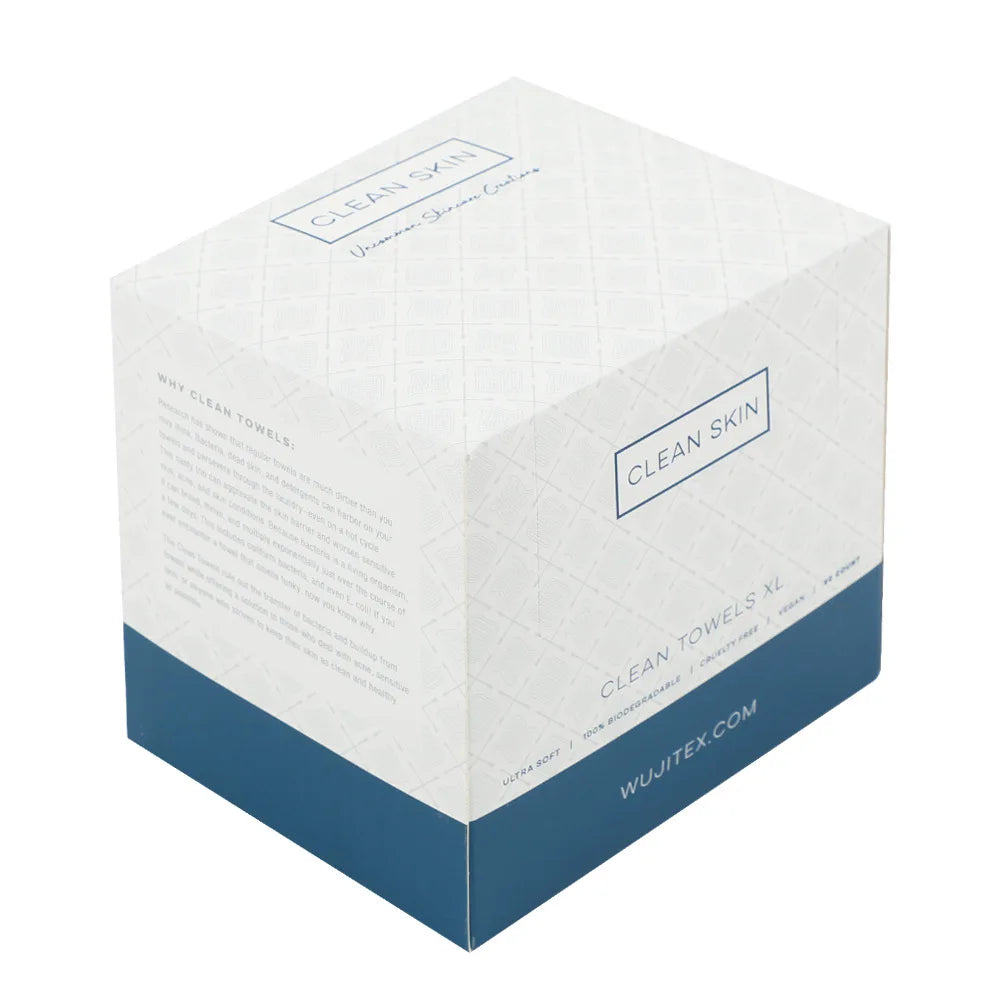 Biobased Face Towel, Disposable Face Towelette, Makeup Remover Dry Wipes, Ultra Soft,1 Pack