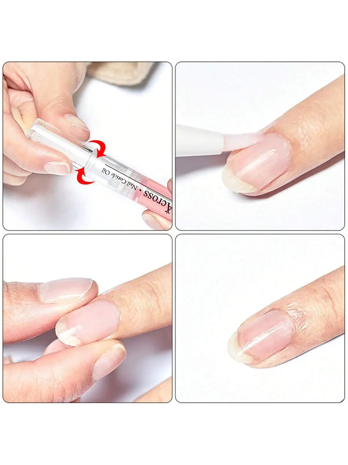 Nail Nutrition Oil Pen Nail Strengthener for Thin Nails And Growth 6 Smells Nail Treatment Cuticle Revitalizer Oil Manicure Nail