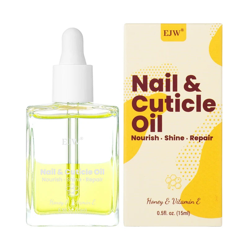 EJW Nail and Cuticle Oil Nail Care - Moisturizing, Strengthening,Nail Oil Cuticle, Hydrating, Infused with Jojoba Oil & Grapese