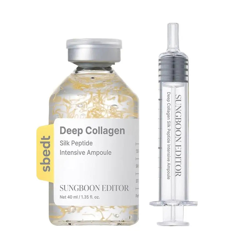 Collagen Silk Peptide Peptide Pink PDRN Glow Intensive Ampoule Intensely Hydrating, Lifting And Firming Increase Skin Elasticity
