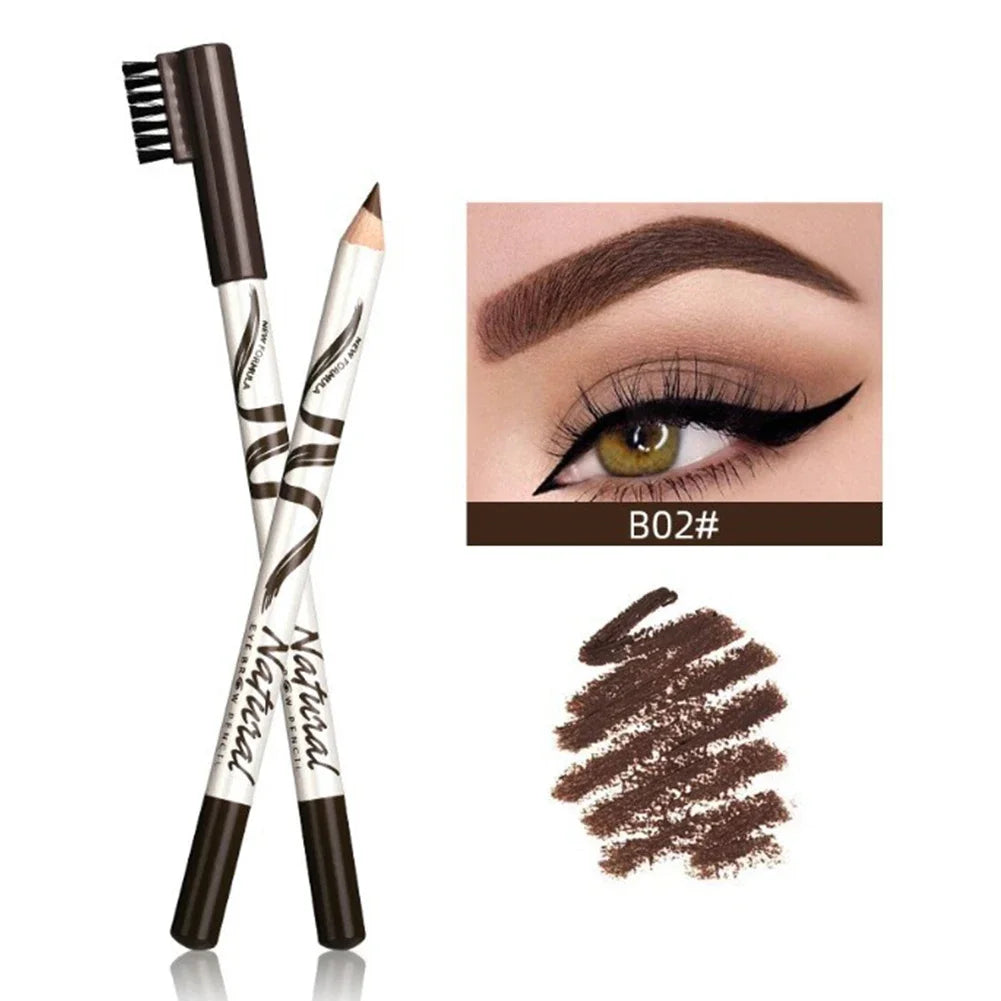 Eyebrow Pencil Waterproof Eye Brow Eyeliner Eyebrow Pen Pencil Makeup Beauty Cosmetic Tool Long-lasting Brown Eyebrow Pencil